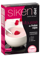 Sikendiet Frutas vermelhas Mousse 3 envelopes
