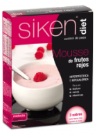 Sikendiet Frutas vermelhas Mousse 3 envelopes