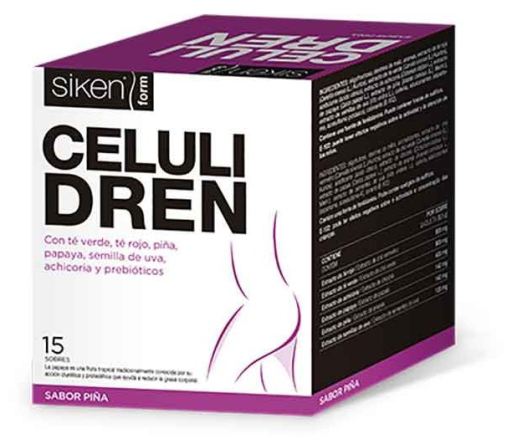 Sikenform-drenagem celulite Forte 15 envelopes