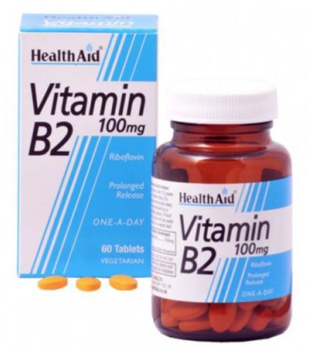 Vit B2 Riboflavina 60COMP. Health Aid