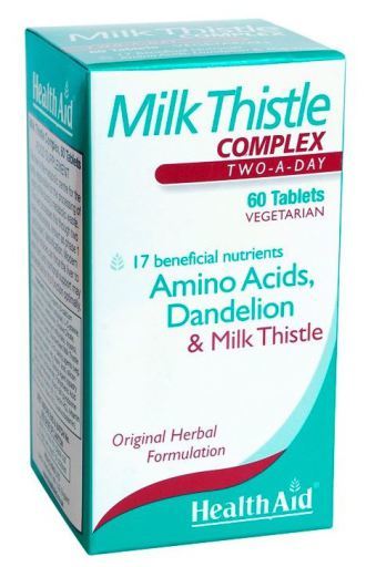 HealthAid Milk Thistle Complex 60 comprimidos