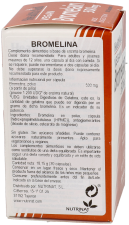 Enzimas Proteol&iacute;ticas de Bromela&iacute;na 30 C&aacute;psulas