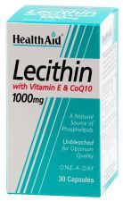 Lecitina 1 gr + Vitamina E + CoQ 10 30 c&aacute;psulas