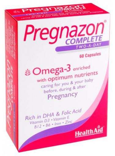 Pregnazon completo com DHA 60 comprimidos