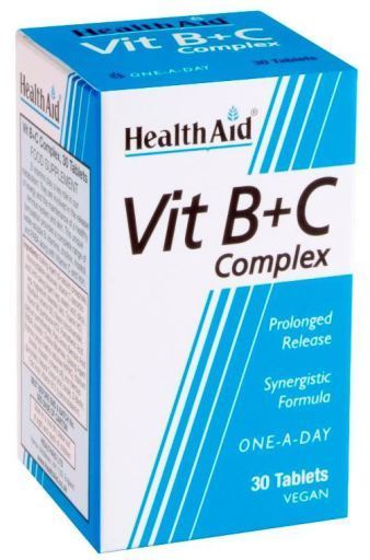 Vitamina B + C 30 comprimidos