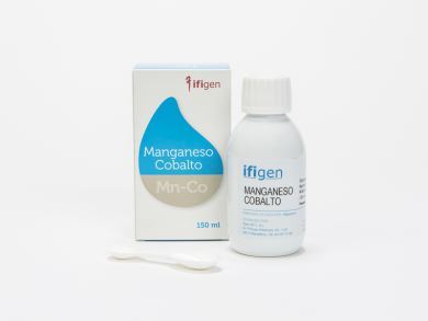 Oligoelementos de Manganês-Cobalto (Mn-Co) 150 ml