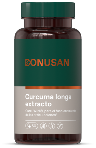 Bonusan Extrato de Curcuma Longa 60 C&aacute;psulas