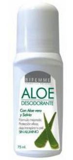 Desodorante roll-on Aloe Vera 75ml.
