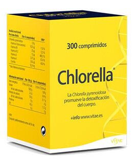Vitae Suplemento alimentar de Chlorella 200 ml 300 comprimidos