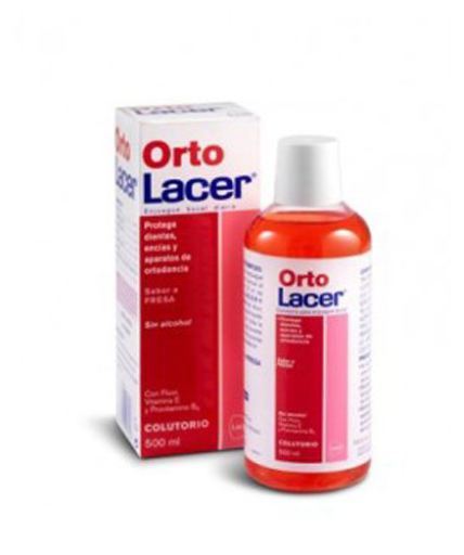 OrtoLacer Morango Colut&oacute;rio 500 Ml.