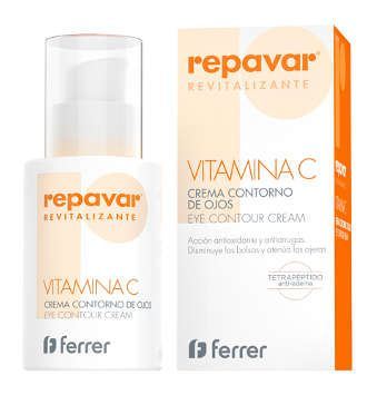 Contorno de olhos revitalizante com vitamina C 15 ml