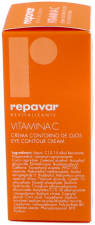 Contorno de olhos revitalizante com vitamina C 15 ml