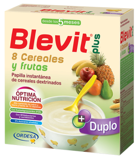 Papilla 8 Cereais e Frutas Plus Duplo