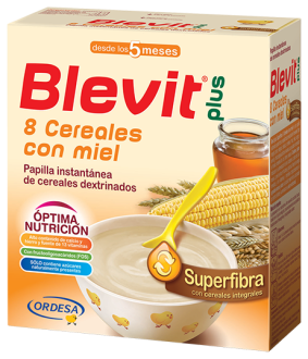 Papilla Plus 8 Cereais com Mel Superfiber