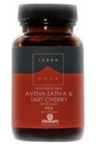 Aveia verde e cereja em p&oacute;