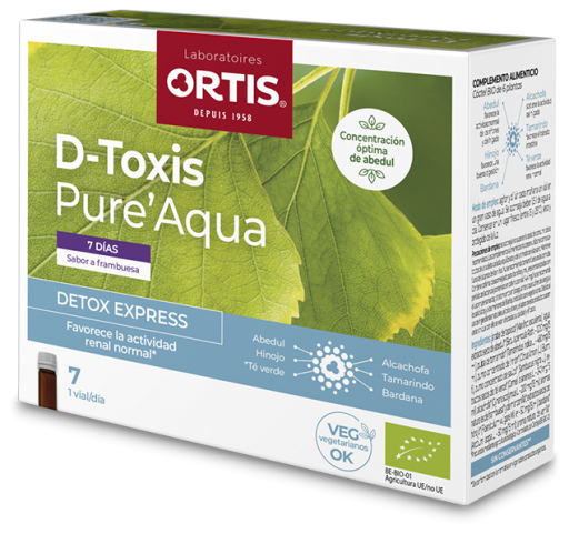 D-Toxis Pure'Aqua 7 Ampolas