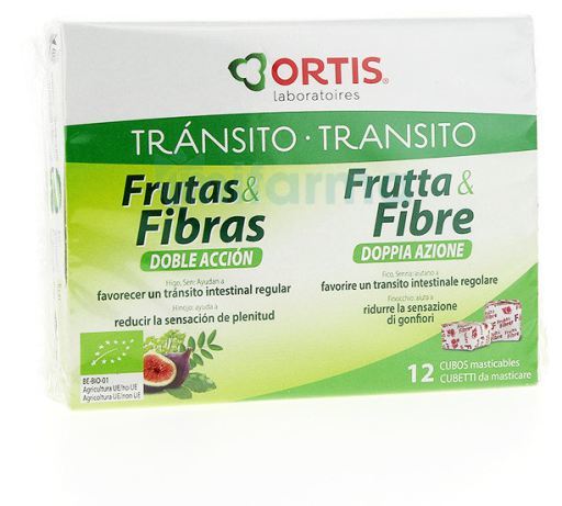 Frutas e fibras de dupla ac&ccedil;&atilde;o 12Cubos