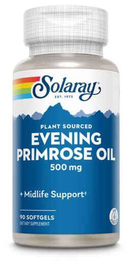 Solaray &Oacute;leo de Pr&iacute;mula - 90 P&eacute;rolas