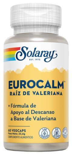 Solaray Eurocalm 60 C&aacute;psulas Vegetais