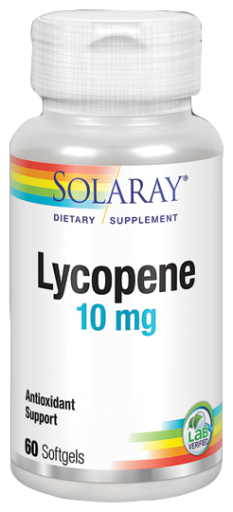 Solaray Licopeno 10mg 60 P&eacute;rolas