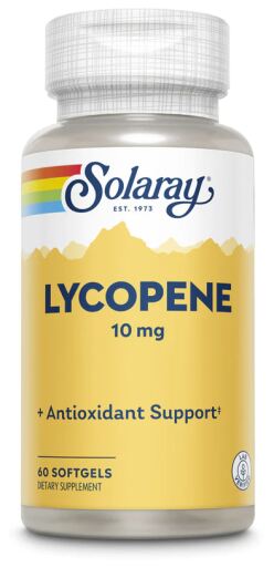 Solaray Licopeno 10 mg 60 P&eacute;rolas
