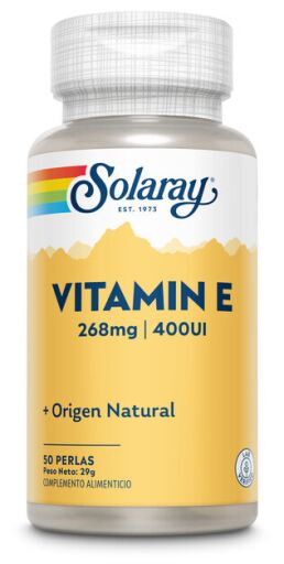 Vitamina E 50 P&eacute;rolas