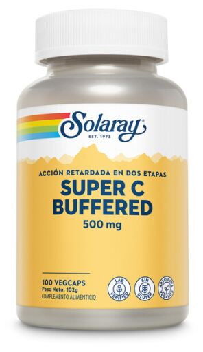 Solaray Super Vitamina C 100 C&aacute;psulas