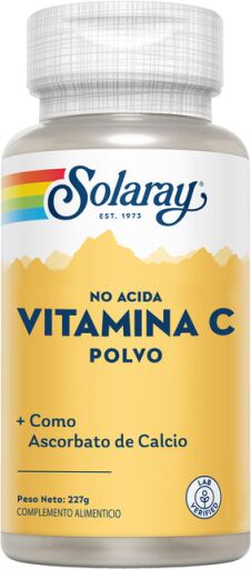 Solaray Vitamina C Cristalina N&atilde;o &Aacute;cida 227 g
