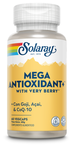 Solaray Antiox Mega Multi 60 C&aacute;psulas Vegetais