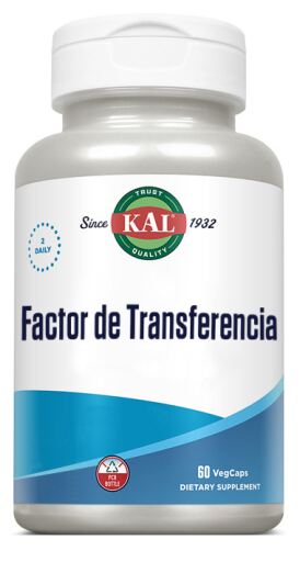 Kal C&aacute;psulas de Transfer Factor 60