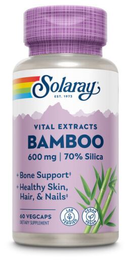 Solaray Bambu 300 mg 60 C&aacute;psulas