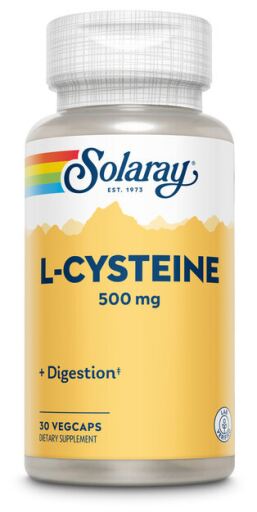 Solaray L-Ciste&iacute;na 500 mg 30 C&aacute;psulas