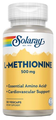 Solaray L-Metionina 500 mg 30 C&aacute;psulas
