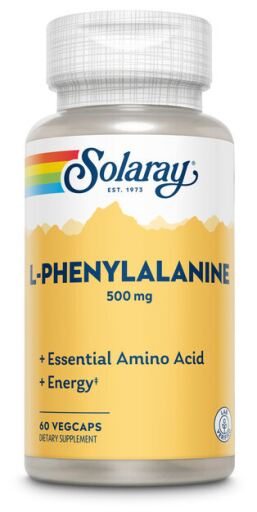 Solaray L-Fenilalanina 500 mg 60 C&aacute;psulas