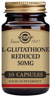 L-glutationa reduzida 50 mg 30 cápsulas vegetais