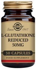 L-glutationa reduzida 50 mg 30 cápsulas vegetais