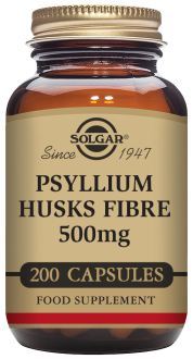 Psyllium Fibra Cascara 200 cápsulas