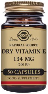 Vitamina E seca 200 UI 50 c&aacute;psulas