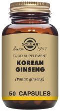 50 cápsulas de Ginseng Coreano