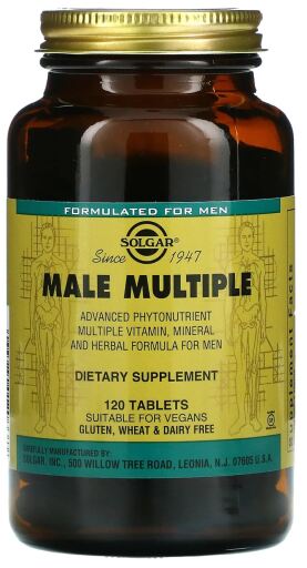 Complexo multivitam&iacute;nico masculino 120 comprimidos