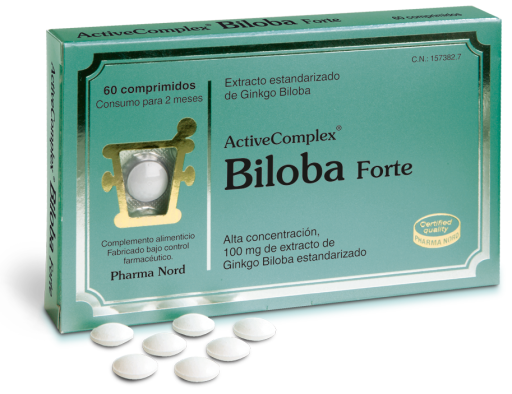 Complexo Ativo Biloba Forte 60 Comprimidos