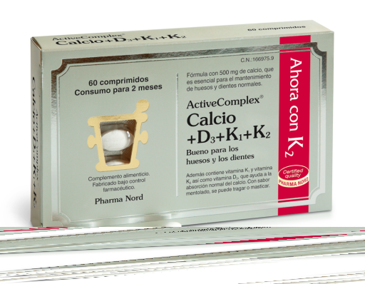 Pharma Nord Activecomplex Calcio + D3 + K 60 Comprimidos