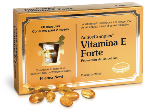 Activecomplex Vitamina E Forte 60 Cápsulas.