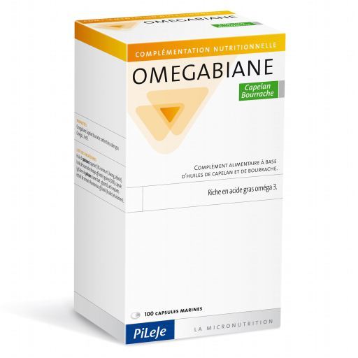 Omegabiane capelim bourrache 100 cápsulas