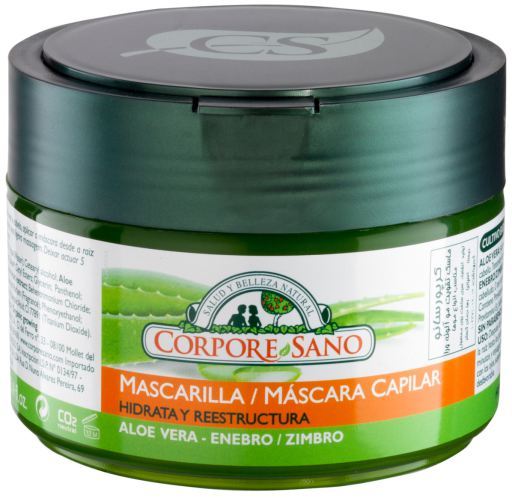 Máscara Capilar com Aloe Vera e Zimbro 250 ml