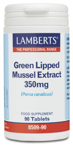 Extrato de mexilh&atilde;o de l&aacute;bios verdes 350 mg extrato puro 90 c&aacute;psulas