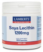 Lecitina de soja, fonte rica em 1200 mg de fosfatidil colina 120 cápsulas