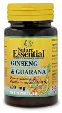 Ginseng e Guaraná 400 Mg. 50 cápsulas Ginseng e Guaraná 400 Mg. 50 cápsulas