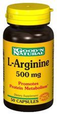 L-Arginina 500 mg. 50 cápsulas