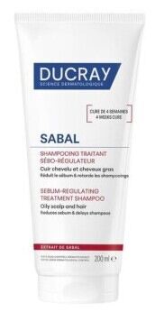 Ducray Sabal Shampoo Tratamento Regulador de Sebo 200 ml